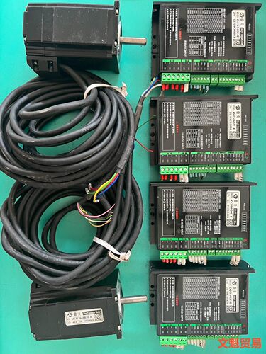 鼎奕57闭环步进电机，驱动D2590X-E+电机M57S76议价