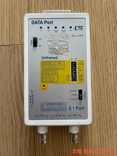 原装正品CTC G703/E1-U非成帧E1协议转换器.议价