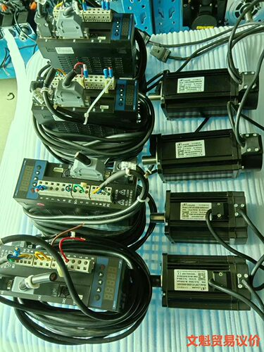 力川B2交流伺服驱动器电机750瓦/驱动器型号LCDB2一0议价