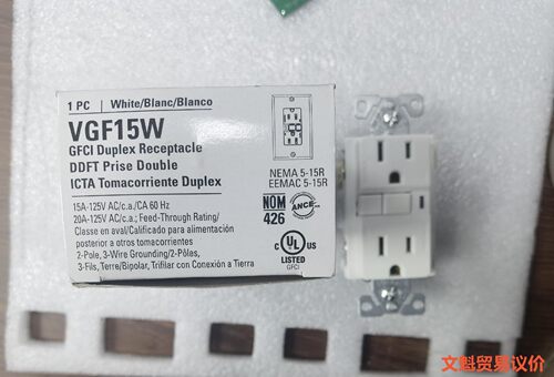 COOPER库柏美标插座VGF15W议价