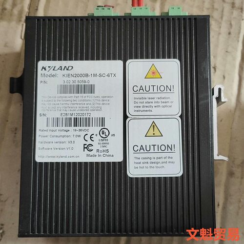 KIEN2000B-1M-SC-6TX 东土光纤交换机，拆机议价