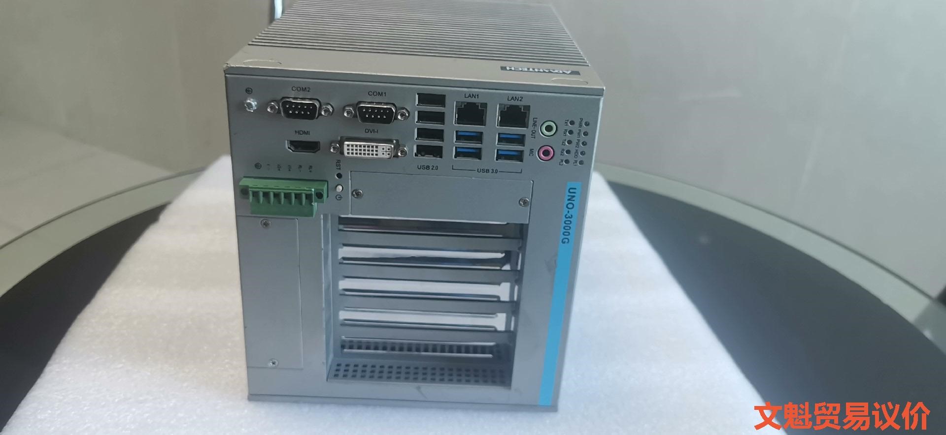 研华UNO-3085G嵌入式无风扇工控机i7-3555LE.议价.
