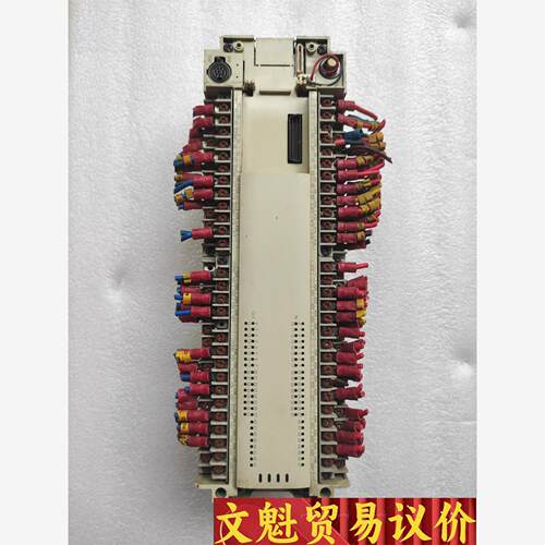 三菱PLC:FX2N一80MR一001.拆机成色如图，原装正议价商品