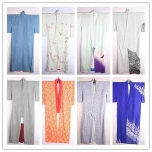 古着vintage传统日本制和服浴衣羽织和风印花舞台宽松外套开衫134