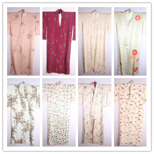 古着日本制羽织印花开衫和服浴衣