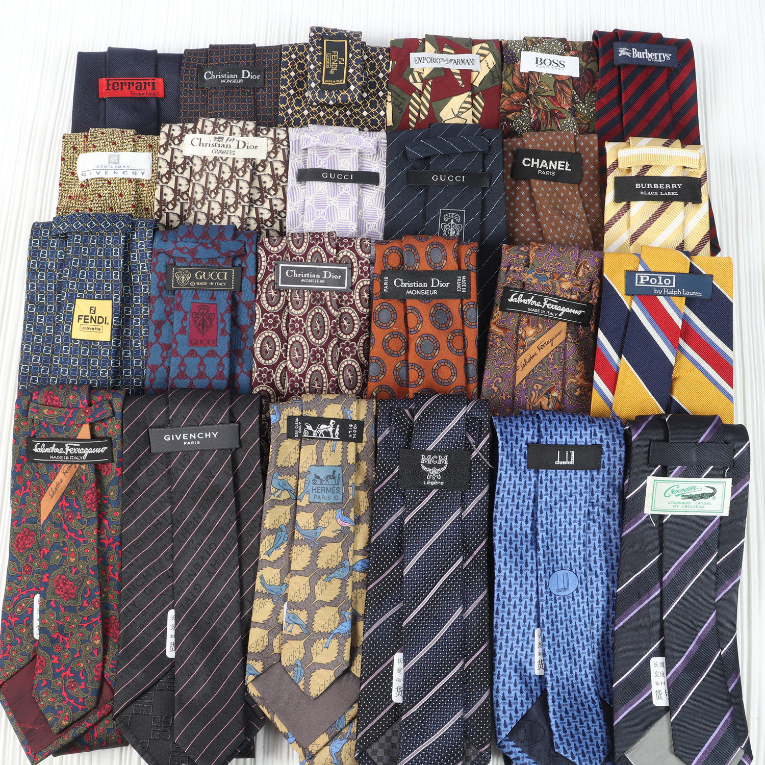 古着vintage绝版中古奢侈大牌精品巴络克油画印花纹真丝高端领带,服饰配件/皮带/帽子/围巾,领带,淘宝优惠券,粉丝福利购,淘宝优惠卷