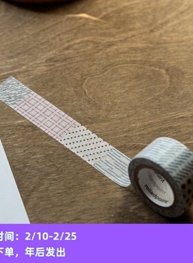 ●JY杂货●国内现货韩国rolledpaint拼贴打底拉条胶带手帐装饰ins