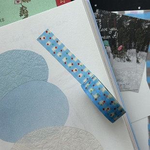 ●JY杂货●国内现货韩国imeanit彩色格子条纹胶带 手帐装饰拼贴