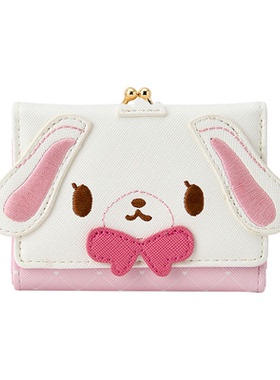 ●JY杂货●国内现货日本sanrio焦糖兔三折口金包钱包卡包ins可爱