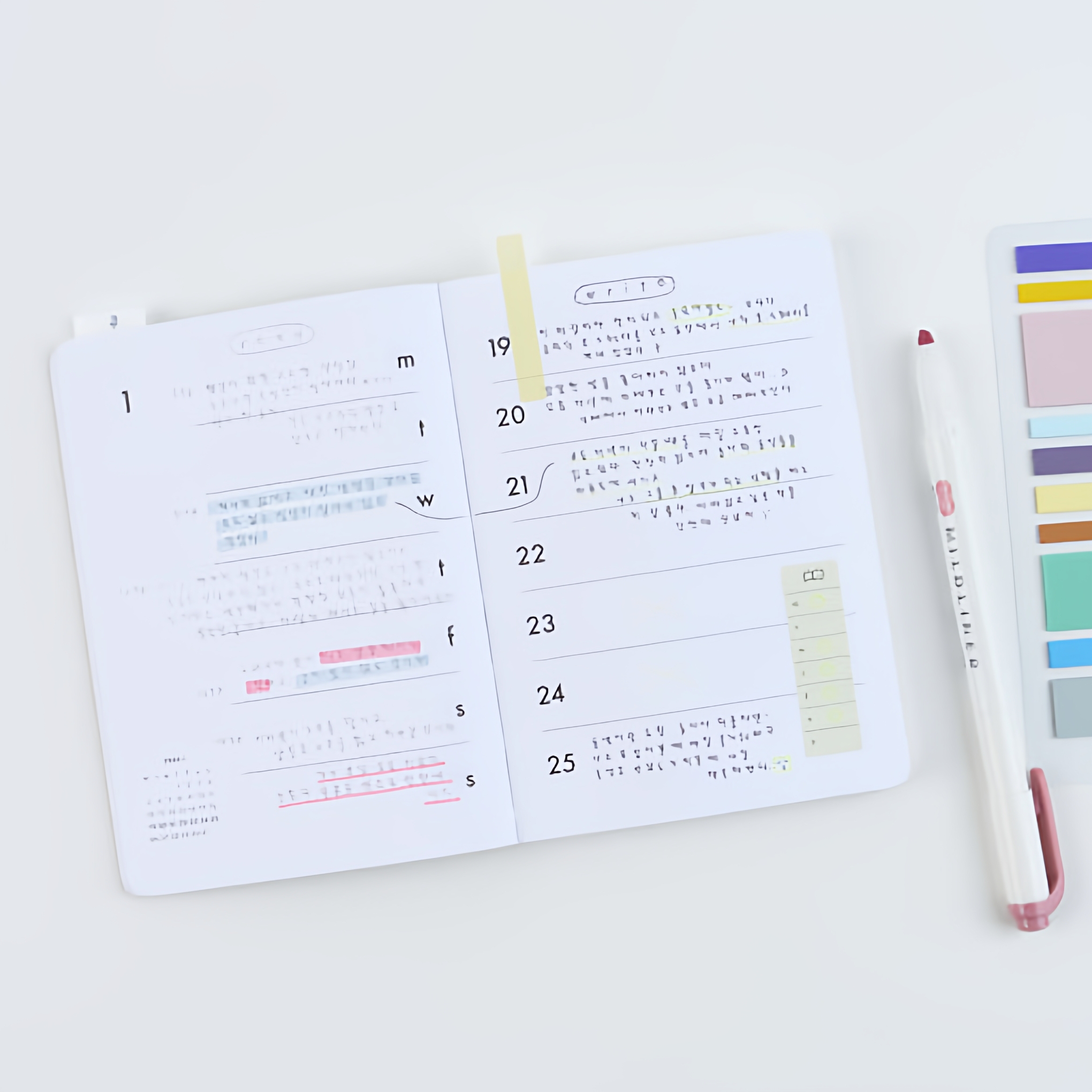 ●JY杂货●国内现货韩国analogue keeper26年日期月计划ins手帐本