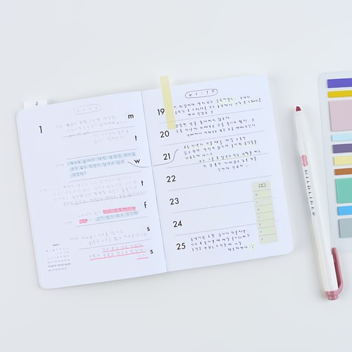 ●JY杂货●国内现货韩国analogue keeper26年日期月计划ins手帐本