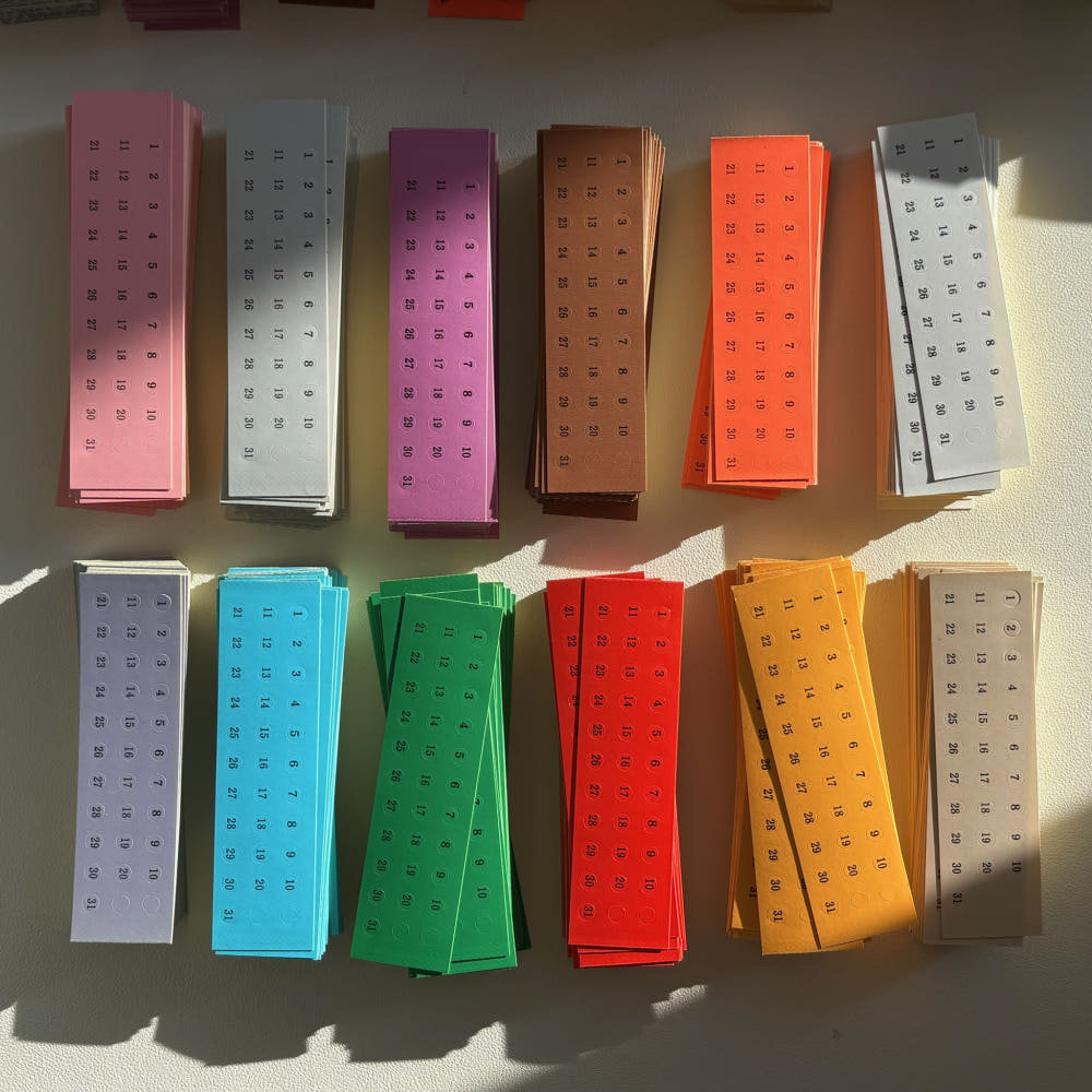 ●JY杂货●国内现货rasoso彩色数字日期圆形贴纸手帐装饰拼贴标记,文具电教/文化用品/商务用品,贴纸/立体贴纸,淘宝优惠券,粉丝福利购,淘宝优惠卷