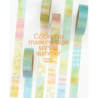 ●JY杂货●国内现货韩国analogue keeper彩色ins季节胶带手帐拼贴