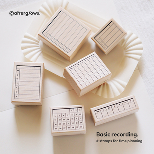 ●JY杂货●现货寄售afterglows时间记录月计划周计划todo打卡印章