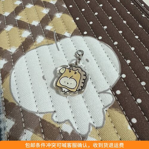 ●JY杂货●原创现货苹果爸爸马头套滴胶挂件赠品单购