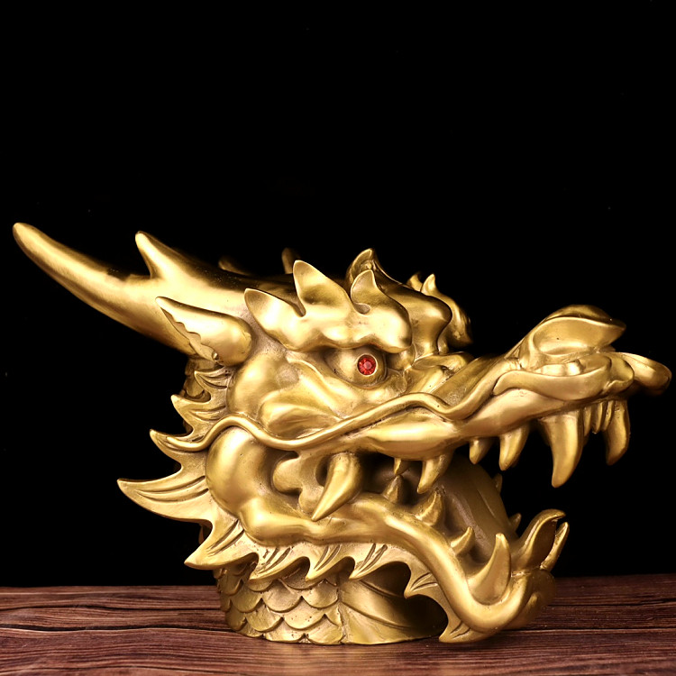 纯铜龙头圆明园十二生肖兽首龙首