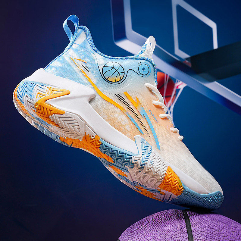 专业篮球鞋男款春夏季网面透气运动鞋子学生耐磨防滑减震实战球鞋