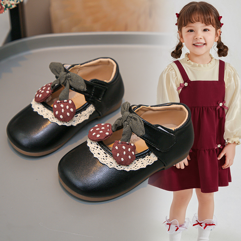 萌娃蕾丝边复古玛丽珍单鞋2026春季新款宝宝公主鞋女童可爱小皮鞋,童鞋/婴儿鞋/亲子鞋,皮鞋,淘宝优惠券,粉丝福利购,淘宝优惠卷