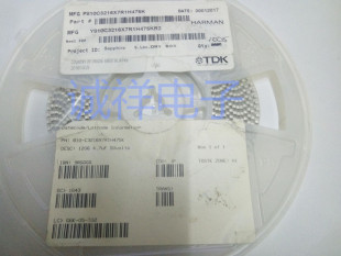 诚祥 原装TDK P810C3216X7R1H475K 1206 4.7UF 50VOLTS 现货
