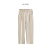 长裤 秋冬加绒加厚休闲裤 子 直筒高级感春秋季 新款 男宽松垂感西装 裤