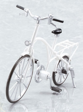 日版现货 良笑社ex:ride classic bicycle 白色自行车 figma配件