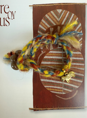 VITREQYOUS  马年彩色绳小马民族风编织游牧感原创设计首饰挂件