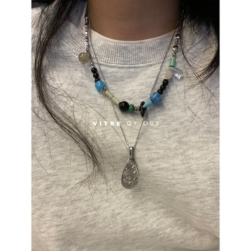 other钛钢钛钢情侣项链