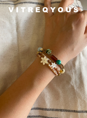 other女混合材质南法风原创设计