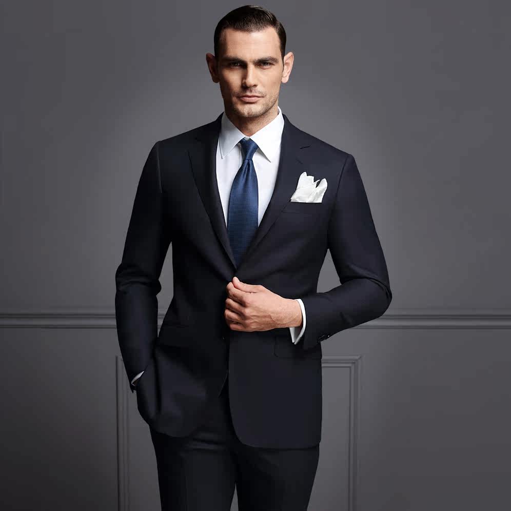 Costume homme HANY en laine pour printemps - Ref 1559142 Image 3