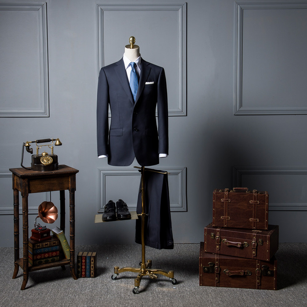 Costume homme HANY en laine pour printemps - Ref 1559142 Image 4