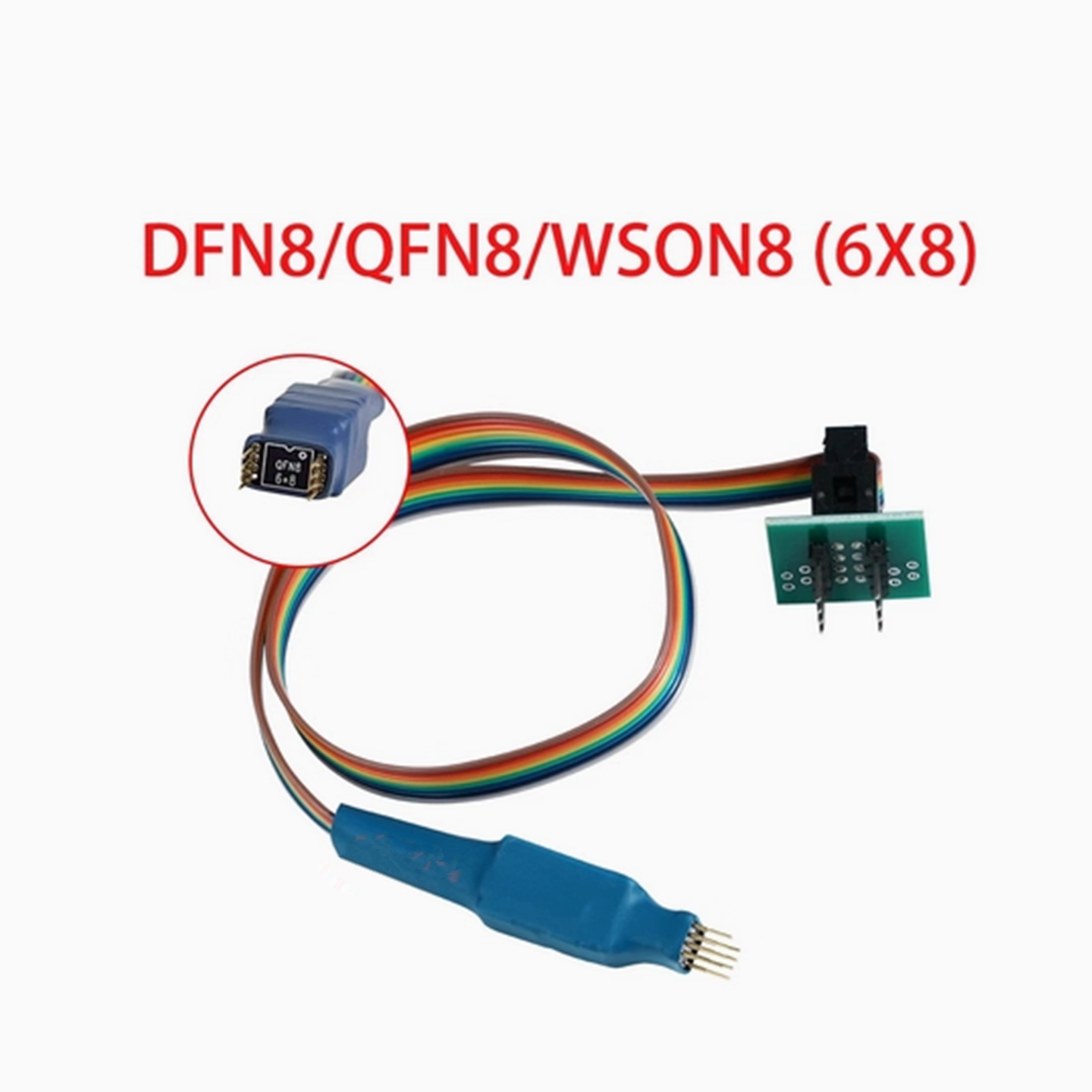 WSON8免拆探针SOP8编程器使用