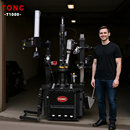 新款 机 TONC自动翻转鸟头无损后仰双手辅助臂无大盘扒胎机轮胎拆装