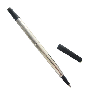 5支装 PK签字笔芯通用帕克商务签字笔走珠宝珠笔替芯黑色0.5mm