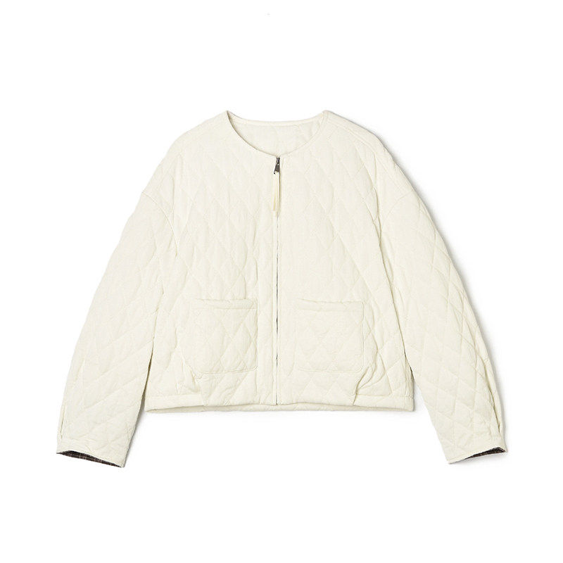 舒适外套纯色阔版棉服