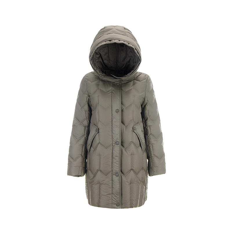 奥莱专柜正品 MP冬装2025新款 都市女性宽松长款外套防寒羽绒服女