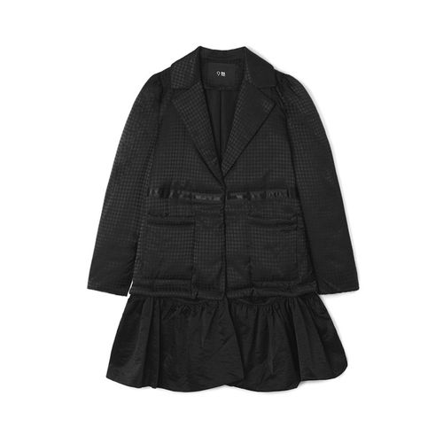 宽松长款外套高级感羽绒服