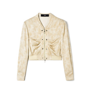 2026年春Outlets专柜 深圳南油NY系列甜酷帅气短款上衣修身外套女