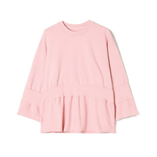 2026年春Outlets专柜 深圳南油NY系列甜美风减龄上衣七分袖卫衣女