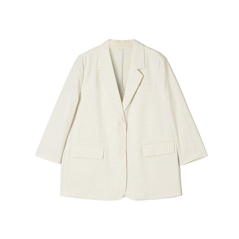 2026年春Outlets正品 高端WT系列时尚通勤风上衣中长款西装外套女