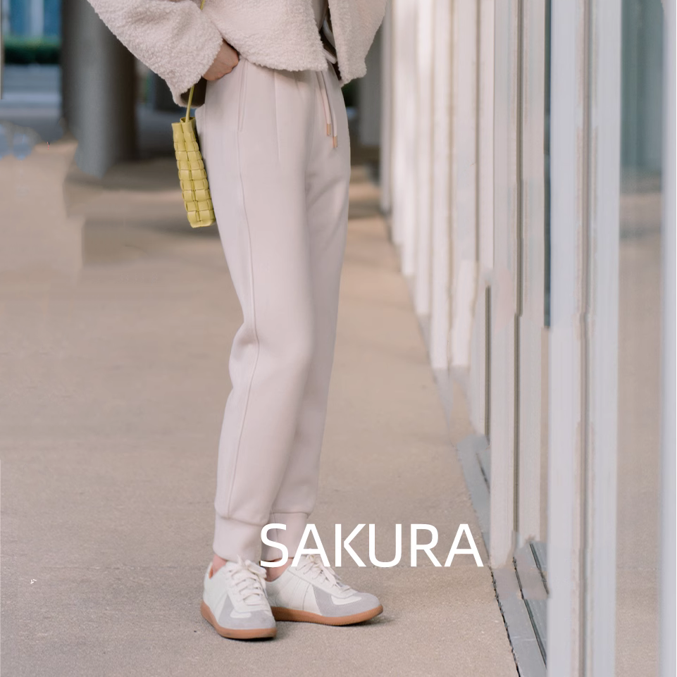 羽珞家樱花裤女加厚棉质卫裤缩口款秋冬新款宽松休闲裤松紧腰包邮,女装/女士精品,卫裤,淘宝优惠券,粉丝福利购,淘宝优惠卷