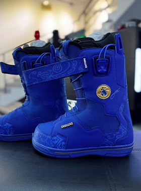 红运动DEELUXE21-22新款自由式系列ID LaraLTD野外滑行单板雪靴蓝