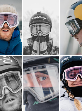 HONGSPORT OAKLEY滑雪镜片 欧克利镜片 透明片 增光片 阴天夜场