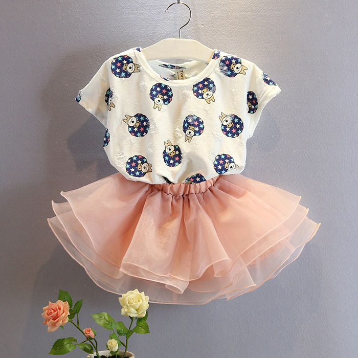 Jupe fillette en mélange - Ref 2052280 Image 1