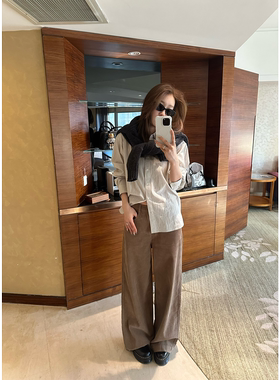 OPS LA MODE 12.14 20:00 清冷韩系条纹衬衫