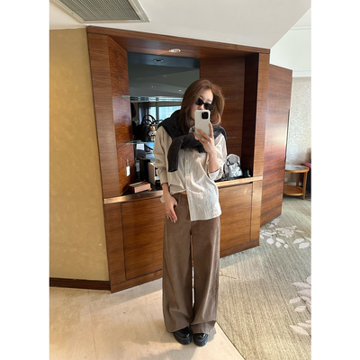 OPS LA MODE 12.14 20:00 清冷韩系条纹衬衫