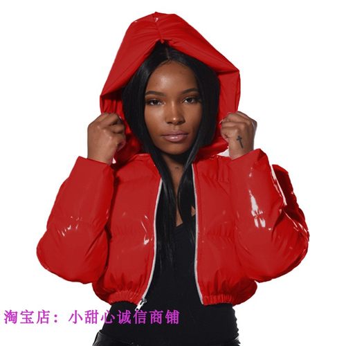 大码女装面包服羽绒棉服棉袄