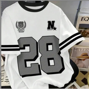 loose print short women long summer sleeved shirt