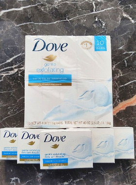 现货 美国原装多芬dove香皂蓝色因子深层清洁滋润香皂 106克