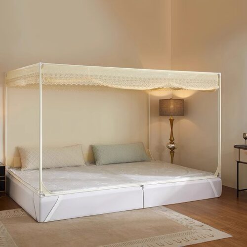 外穿防摔大蚊帐定制卡扣加厚三通