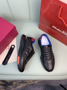 正品代购厚底拼色系带运动跑步鞋男士休闲鞋